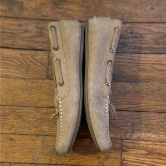 Tan Suede Loafers - Picture 3 of 6